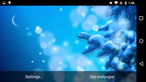 Magic Winter Live Wallpaper screenshot 6