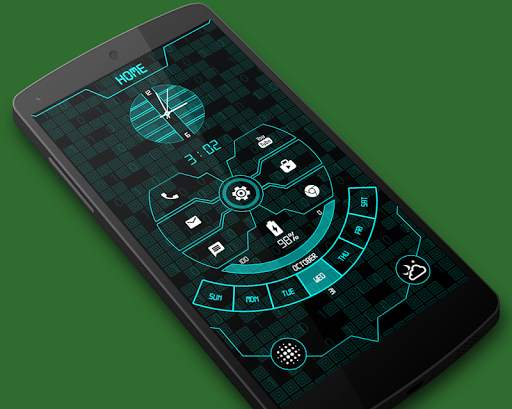 Modish Launcher - App lock, Hide App, HD wallpaper screenshot 9