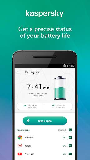 Kaspersky Battery Life: Saver & Booster screenshot 2