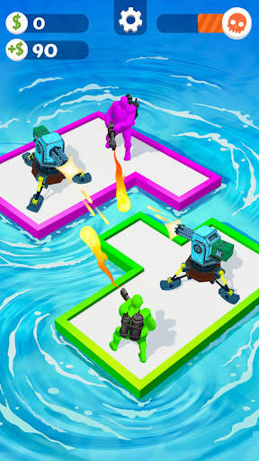 War of Rafts: Crazy Sea Battle screenshot 4