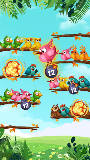 Bird Sort: Relaxing Puzzle screenshot 8