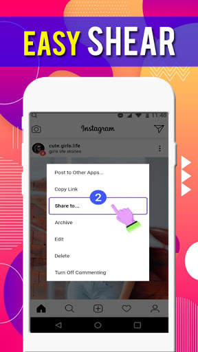 Videos or Story Saver and Downloader for Instagram screenshot 3