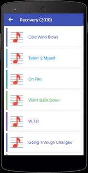 Lyrics of Eminem screenshot 2