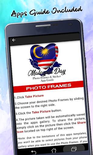 Malaysia Day Photo Frames & Sticker 2 تصوير الشاشة