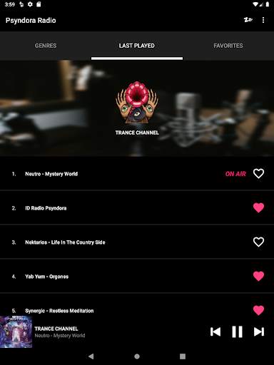 Psyndora Radio 9 تصوير الشاشة