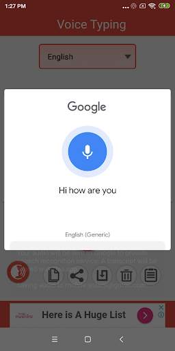 Voice Typing In All Language 3 تصوير الشاشة