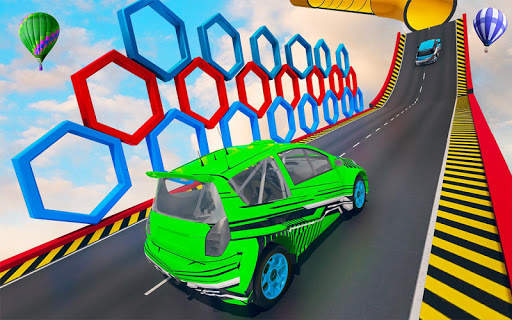 Ramp car stunts Races: Mega Ramp Video Game Free screenshot 3