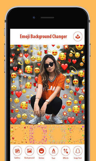 Emoji background changer – emojis photo editor screenshot 6