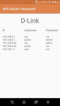 Wifi Router Password screenshot 3
