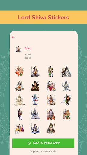 Hindu God Stickers WAStickerap screenshot 4