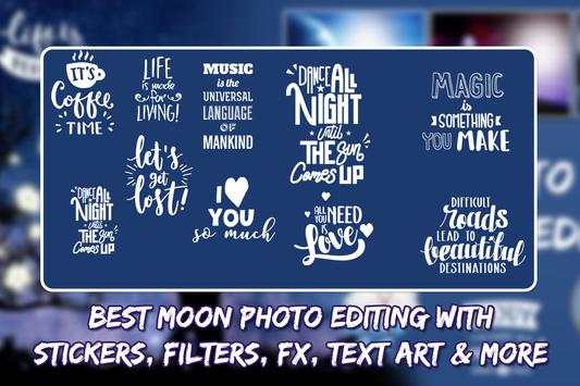 Moon Photo Frames Photo Editor: Night Frames screenshot 5