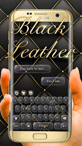 Black Leather Noble Keyboard screenshot 2