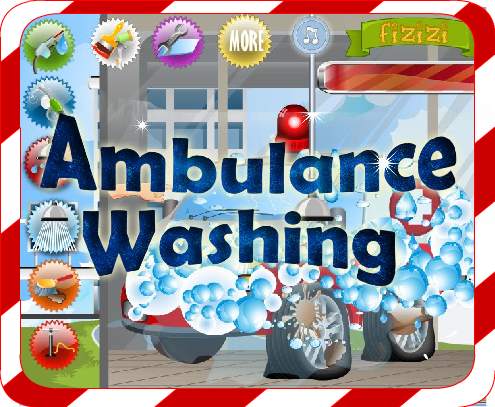 Car Wash Games -Ambulance Wash screenshot 1