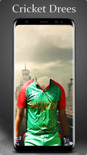 Cricket Drees Photo Suit Editor screenshot 2
