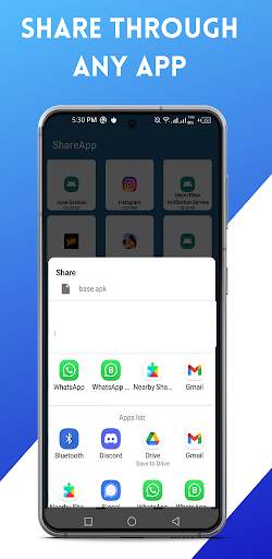 ShareApp - APK Transfer, App Sharing & Backup screenshot 1