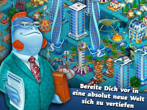 Aquapolis. Stadt bauen Deutsch screenshot 1