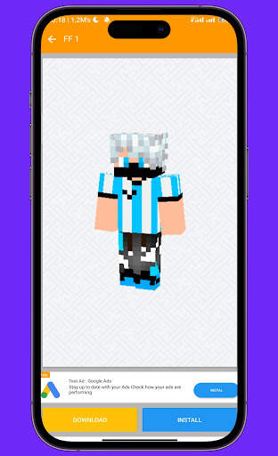 FF Skin for Minecraft PE screenshot 2