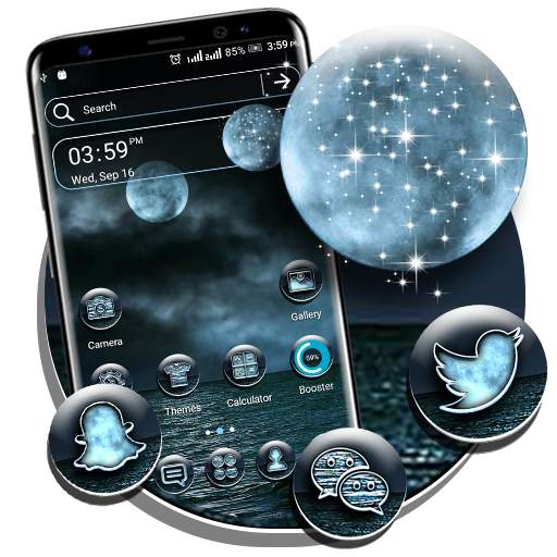 Ocean Moon Launcher Theme 1.3.1