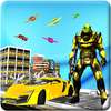 Flying Car Robot Transformation Real Robot Car