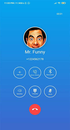 Mr. Funny Call Me! Fake Chat & Call screenshot 4