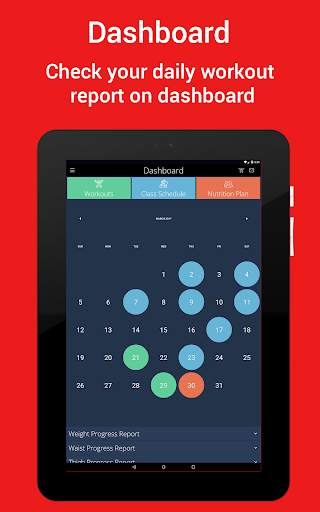 Gym Master Android Application screenshot 16