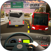Countryside Big Bus 2018-Highway Driving Simulator icon