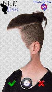 Men Hairstyles Photo Editor screenshot 1