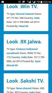 Live TV India Channels - Movie screenshot 1