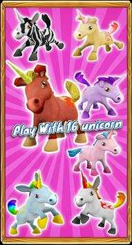 Subway Unicorn Runner 3D screenshot 1