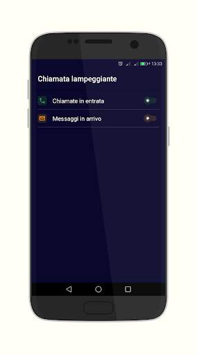 Chiamata lampeggiante screenshot 1