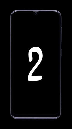 Oled Screen Number Wallpaper : Save Power Mode screenshot 2