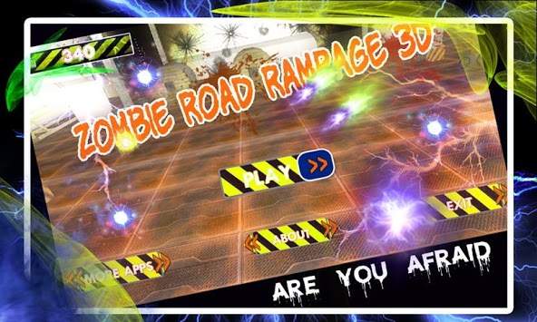 Zombie Road Rampage 3D screenshot 1
