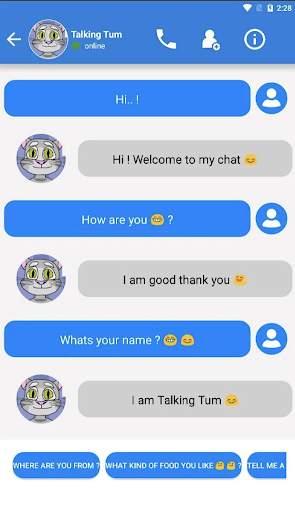 Tom Cat Talking with You in Vedio Call (prank) screenshot 3