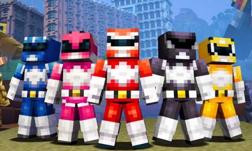 Addon Power Rangers for Minecraft PE screenshot 1