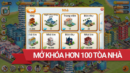 Trò chơi Thành phố Làng Đảo screenshot 3