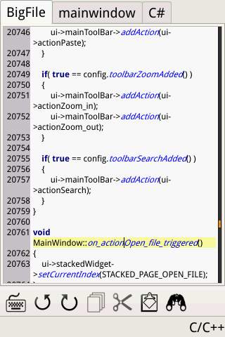 CommentR code editor 5 تصوير الشاشة
