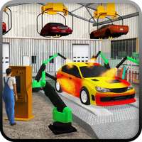 Gas Station & Car Service Mechanic Tow Truck Games logo