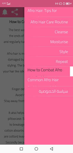 Afro Hair: Tips for everyday care screenshot 4