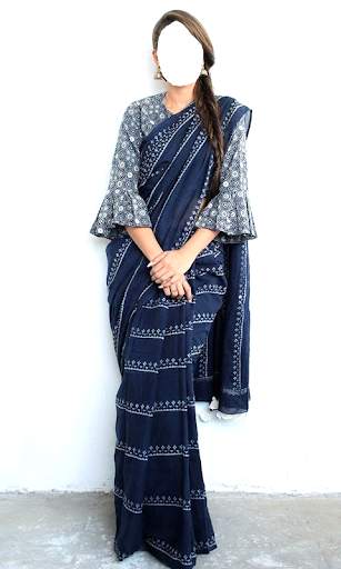 Women Cotton Saree Photo Suit screenshot 13