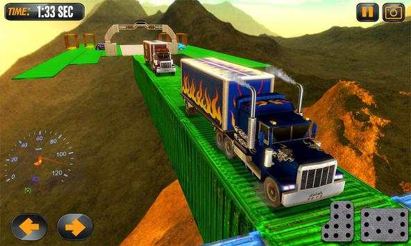 Impossible Extreme Truck Driving 3D screenshot 2