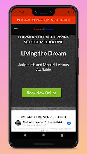 Learner 2 Licence Driving School screenshot 1