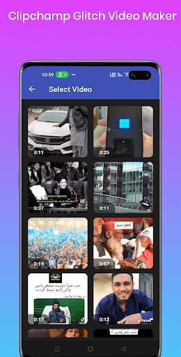 Clipchamp Glitch Video Maker screenshot 2