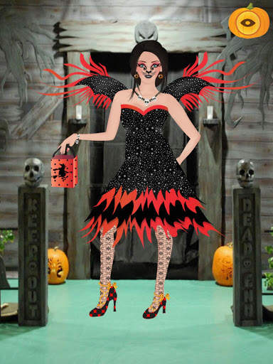 Halloween Girl Dress Up Game screenshot 13