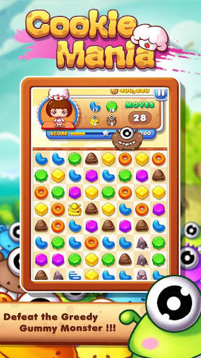Cookie Mania - Match-3 Sweet G screenshot 2