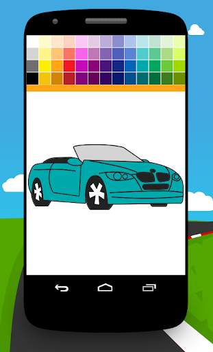 Cars Coloring स्क्रीनशॉट 2