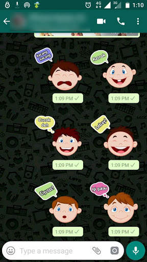 Stiker Gaul WhatsApp - untuk Anak Gaul Indonesia screenshot 12