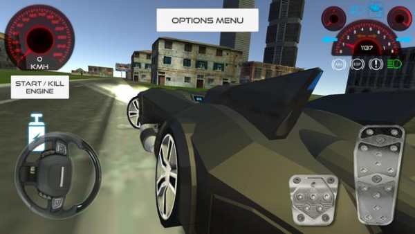 Batmobile City Driving screenshot 1