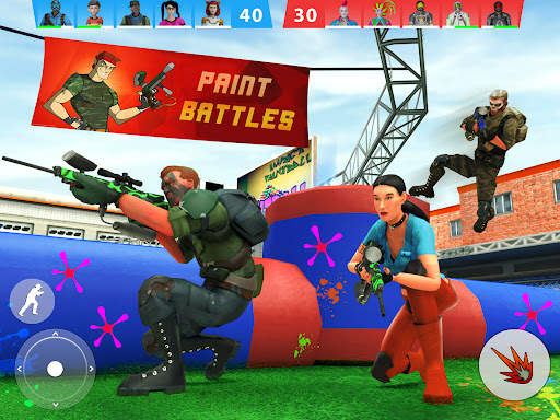 Paintball Shooting Game 3D screenshot 7