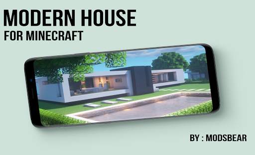 MCPE Mods - Modern House For Minecraft PE screenshot 6