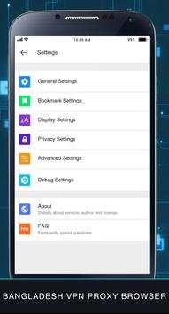 VPN Bangladesh , Proxy Browser - Unblock Sites screenshot 4